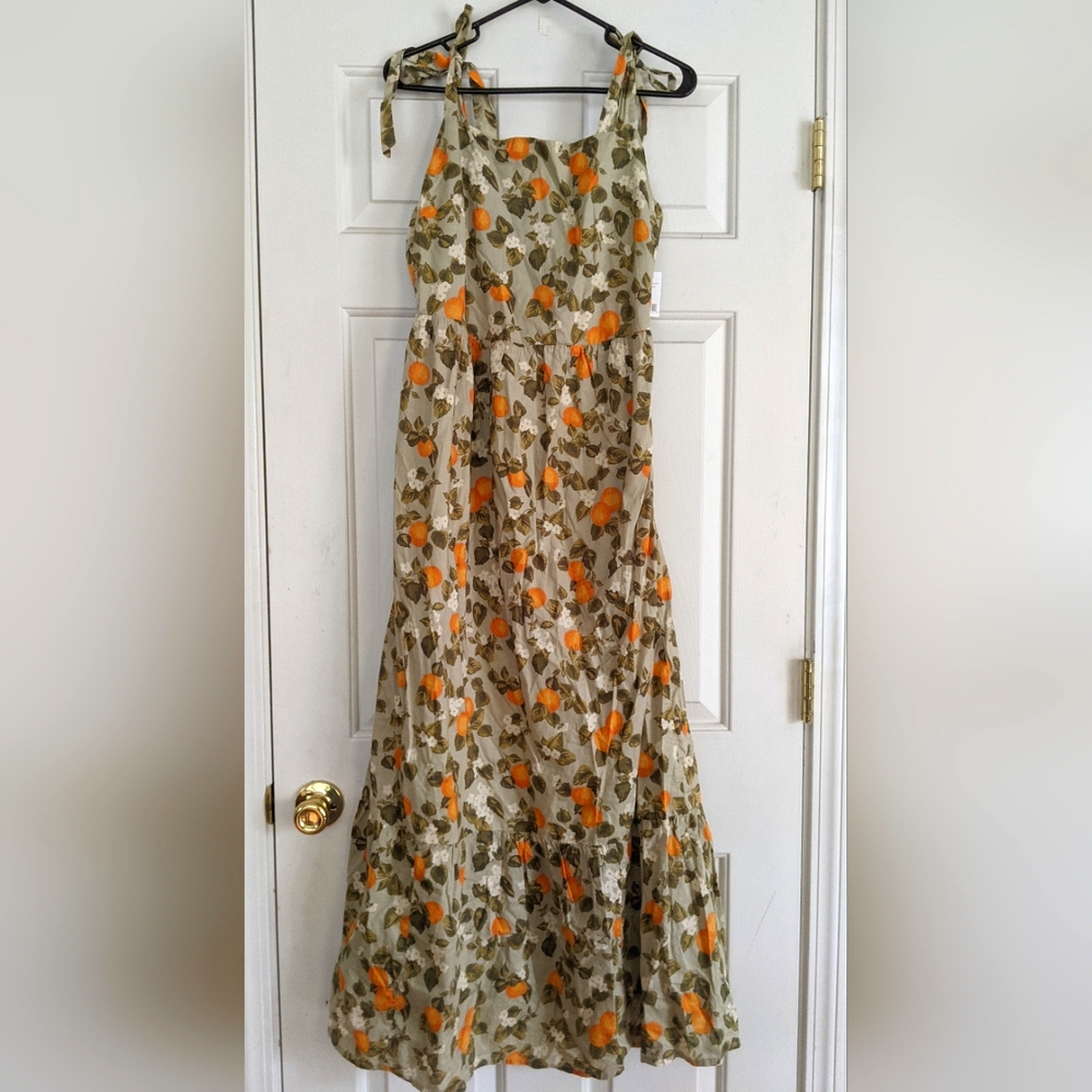 NWT Women's Dip Garden Party Maxi Summer Dress Size Large